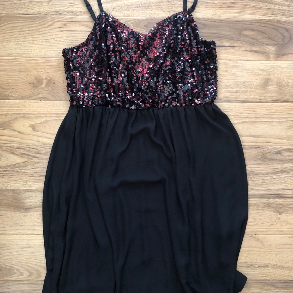 Torrid red sequin dress